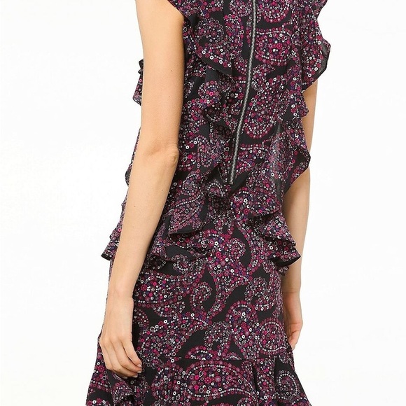 MICHAEL Michael Kors Floral Paisley Print
Cascade Dress size medium - Picture 2 of 9
